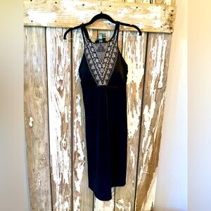 Athleta Ibeza Geo High Neck Swim Dress 38 B/C